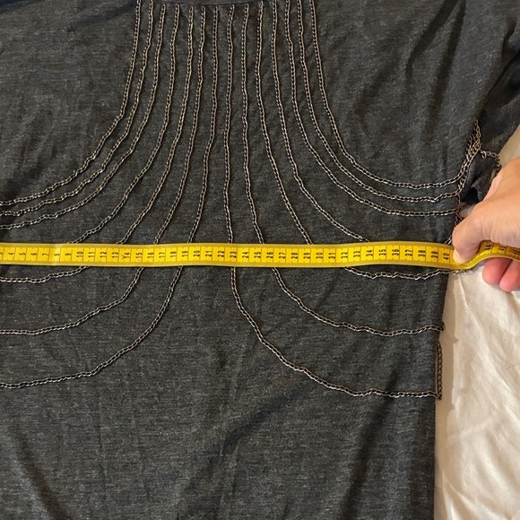 Nikibiki Black Blouse with Silver Accents - Picture 12 of 12